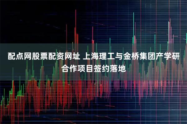 配点网股票配资网址 上海理工与金桥集团产学研合作项目签约落地