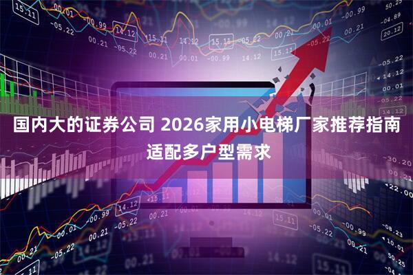 国内大的证券公司 2026家用小电梯厂家推荐指南 适配多户型需求